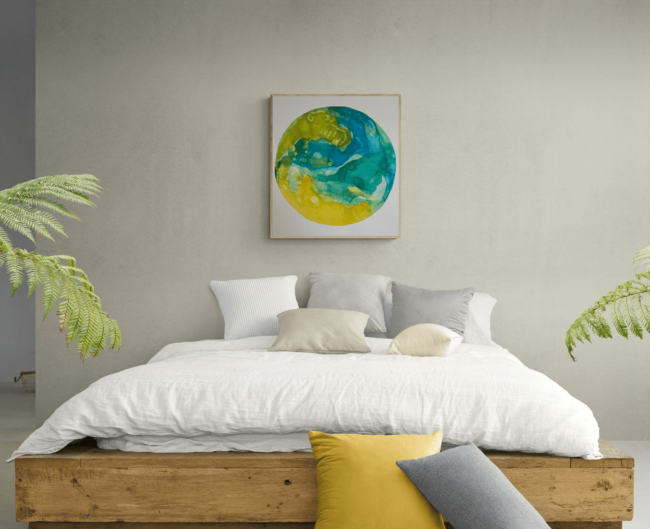 comprar obras de arte online - cama